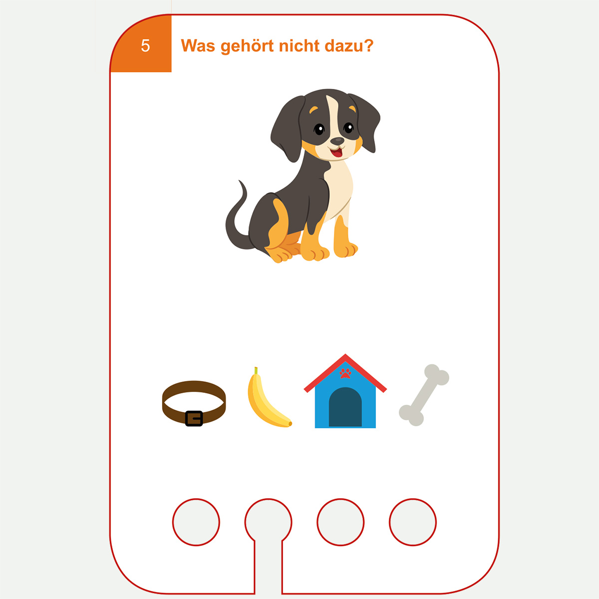 Lochkasten Kartensatz 5+ Verknüpfungsspiele