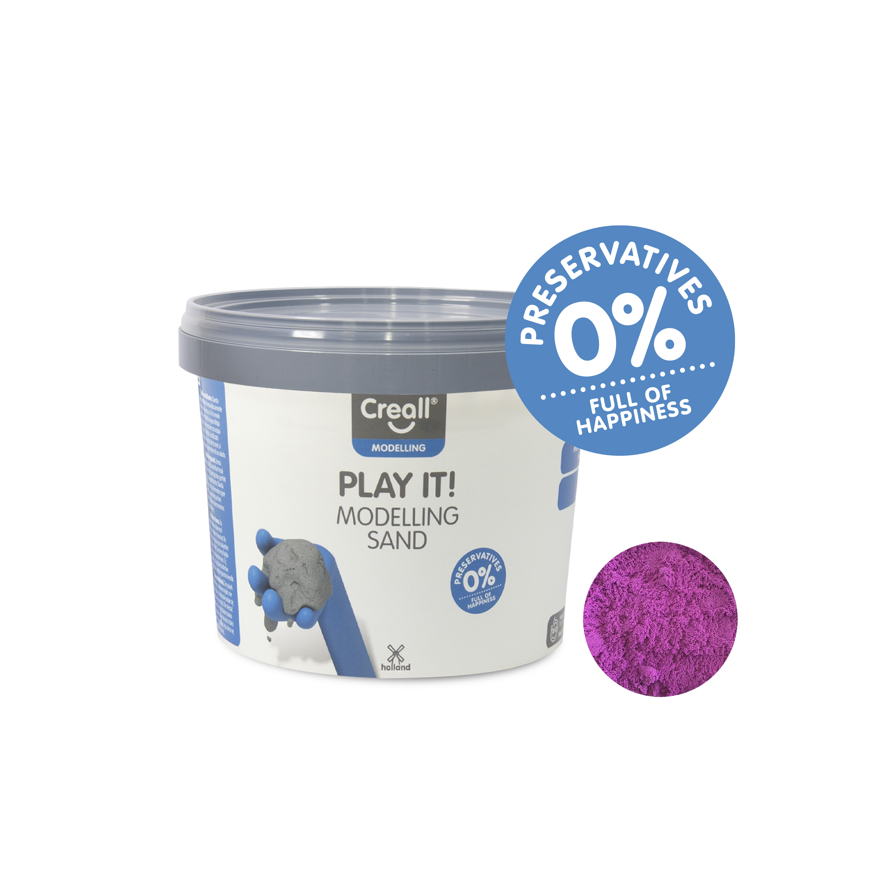 Kinetischer Sand Violett