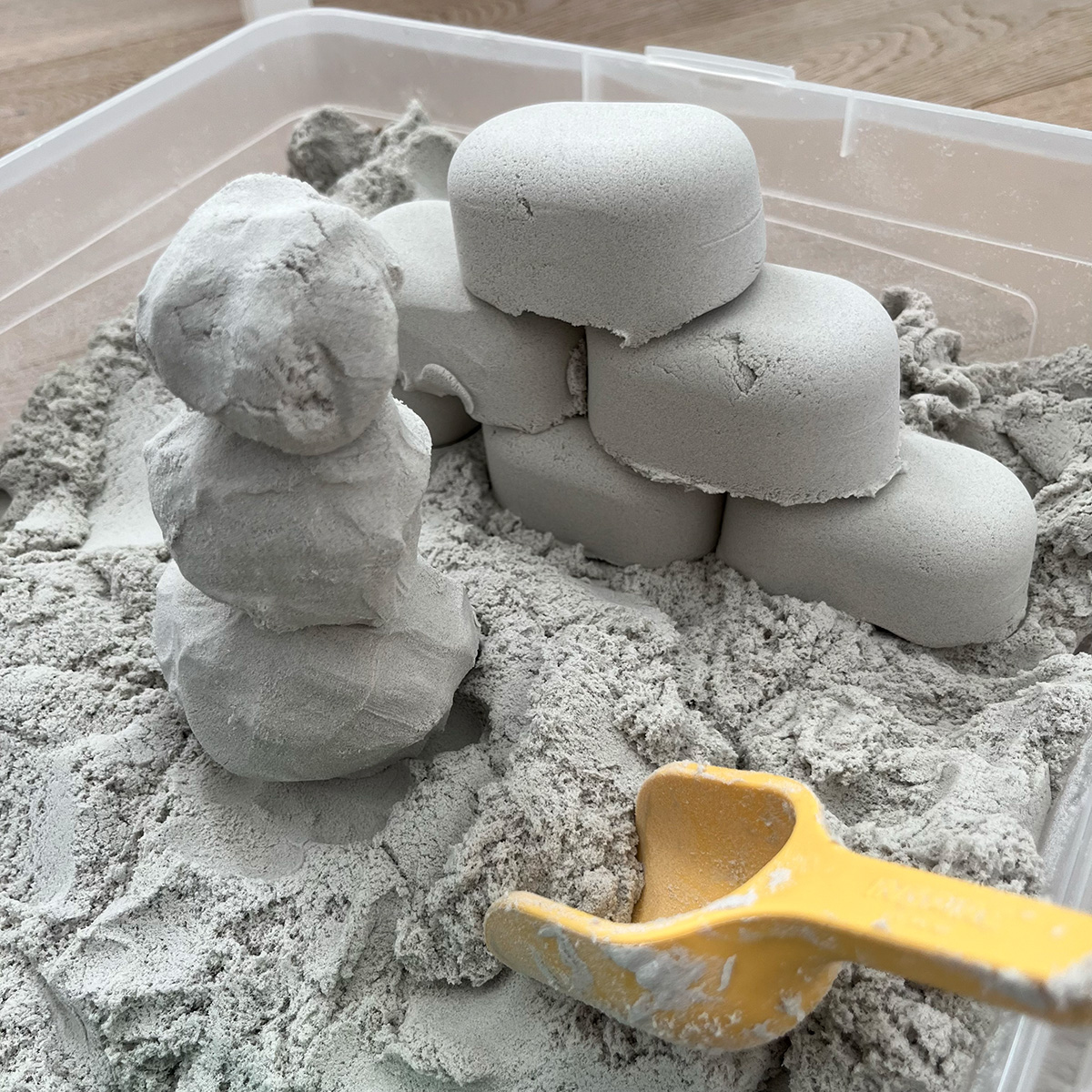 Skulpturensand 1750g Farbe: Natur