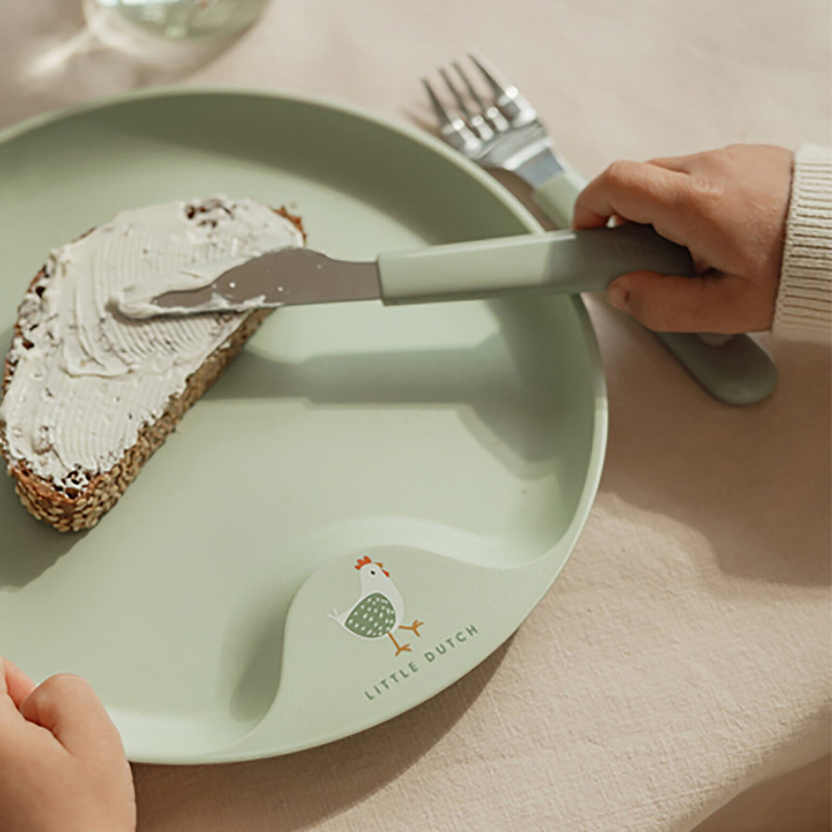 Kinder-Besteckset Mio 3tlg. Little Farm