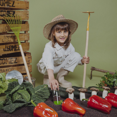 Sensorische Flasche Learn Veggies