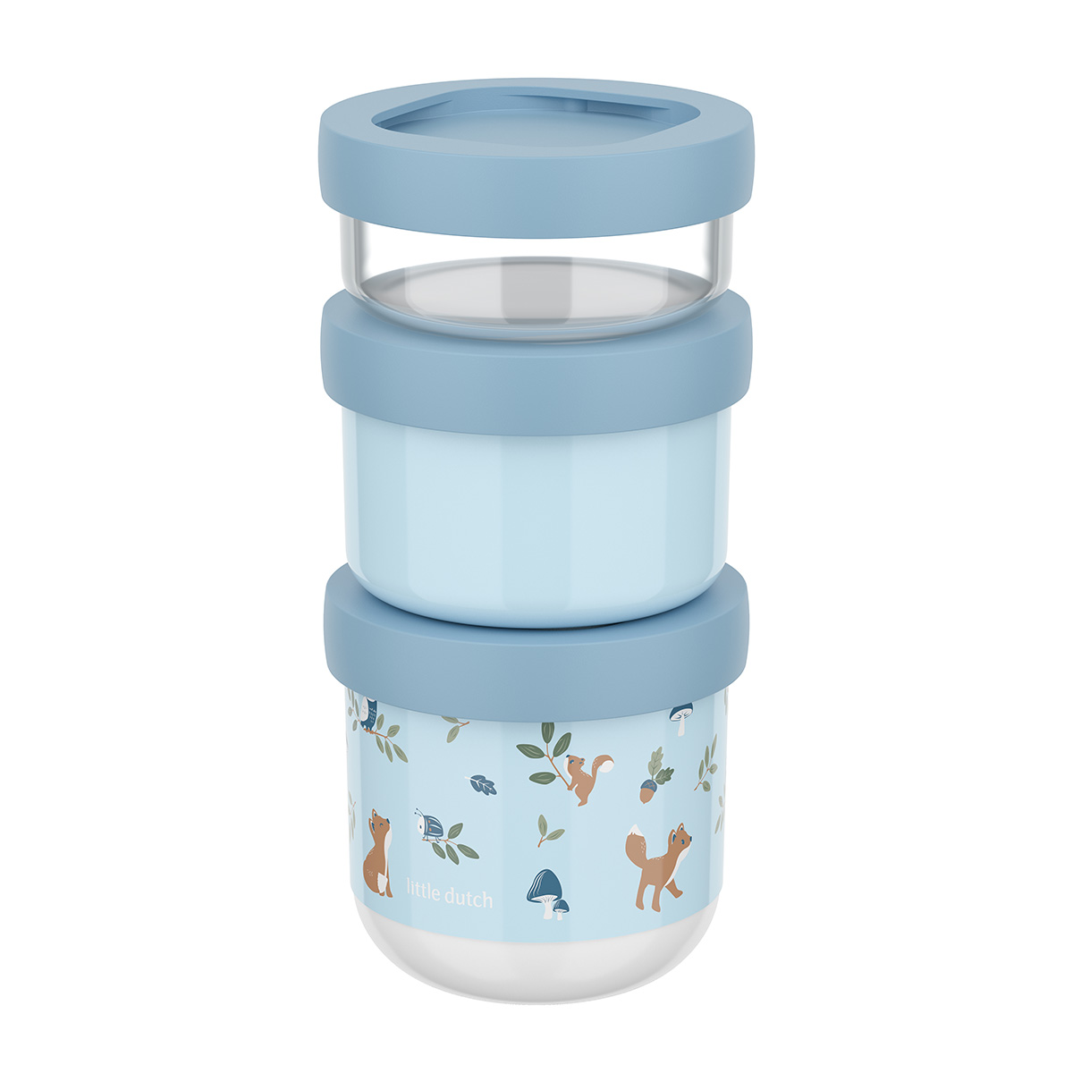 Snackbox Set stapelbar Mio Forest Friends