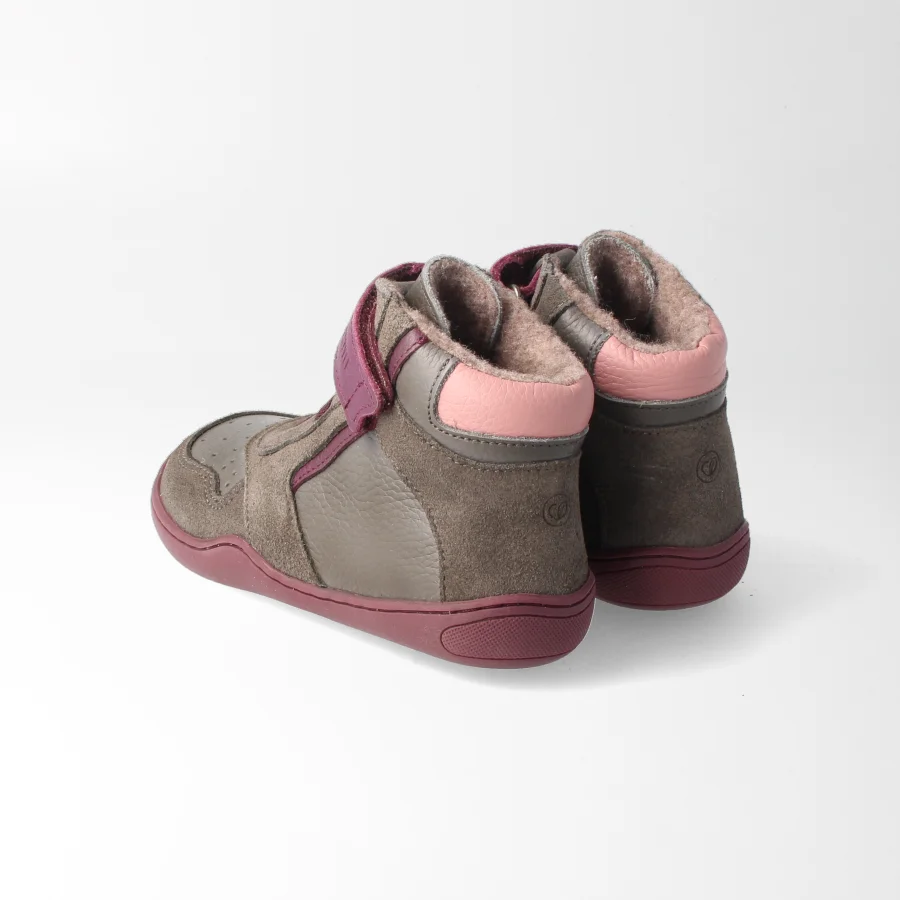 Barfußschuhe anurafroschSTYLE Anthrazit Wolle