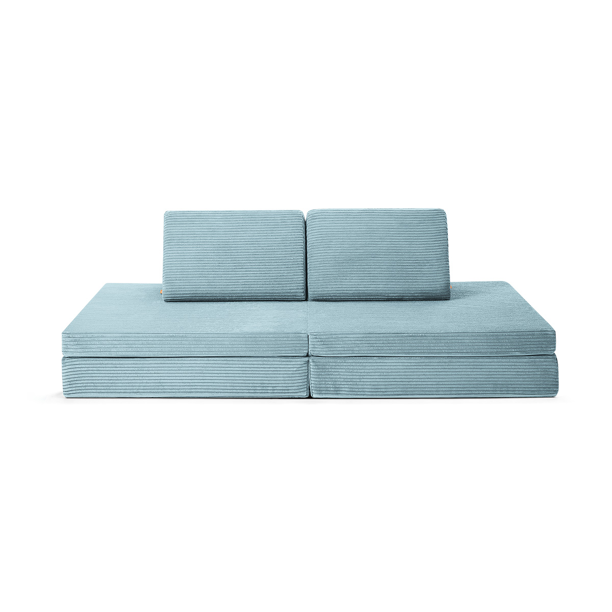 Spielsofa Cord Lagune Blau