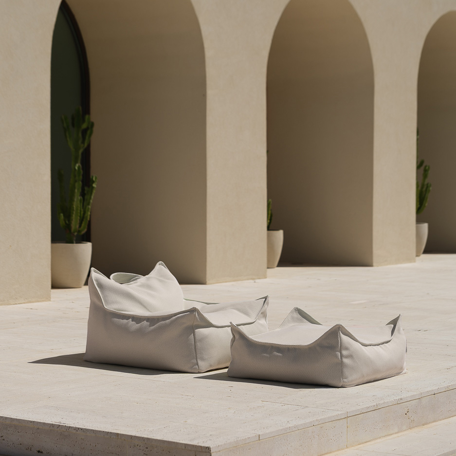 Sitzsack Ottoman Outdoor Terra