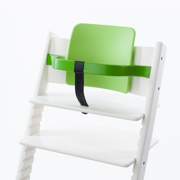 Holzbügel mit Rückenlehne Grasgrün