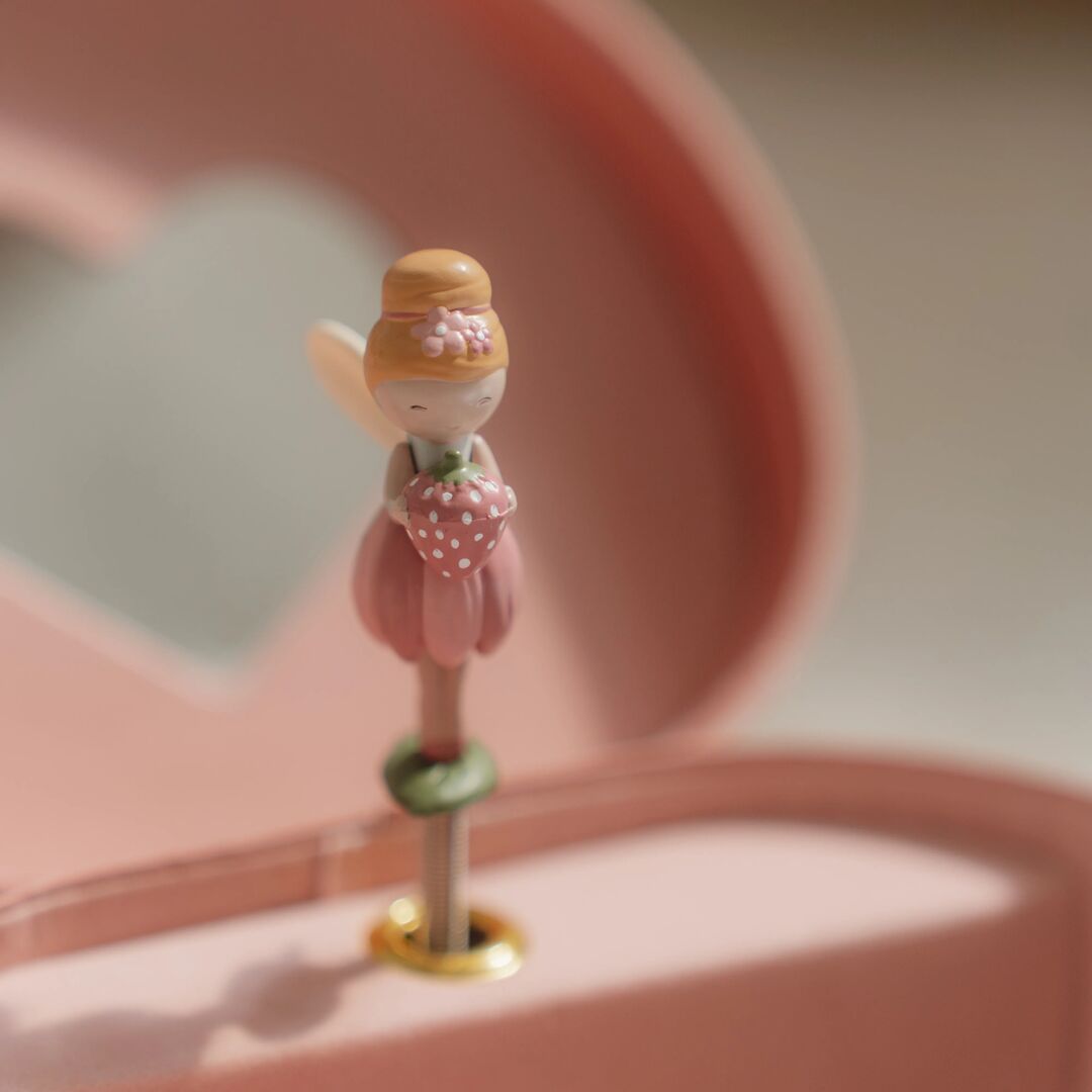 Schmuckkästchen Herz mit Musik Fairy Garden