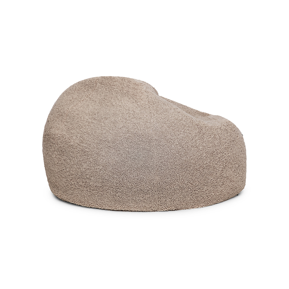 Sitzsack Teddy Haselnuss