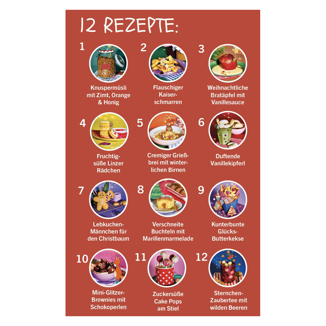 Weihnachtsbäckerei im Zauberwald inkl. Keks-Ausstecher Set