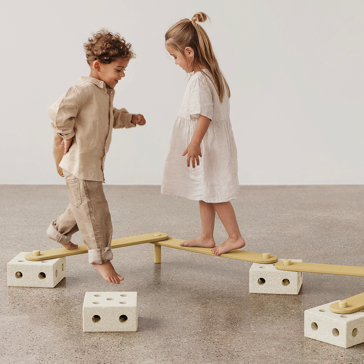 Balancierbalken für Balance Track Honey Yellow