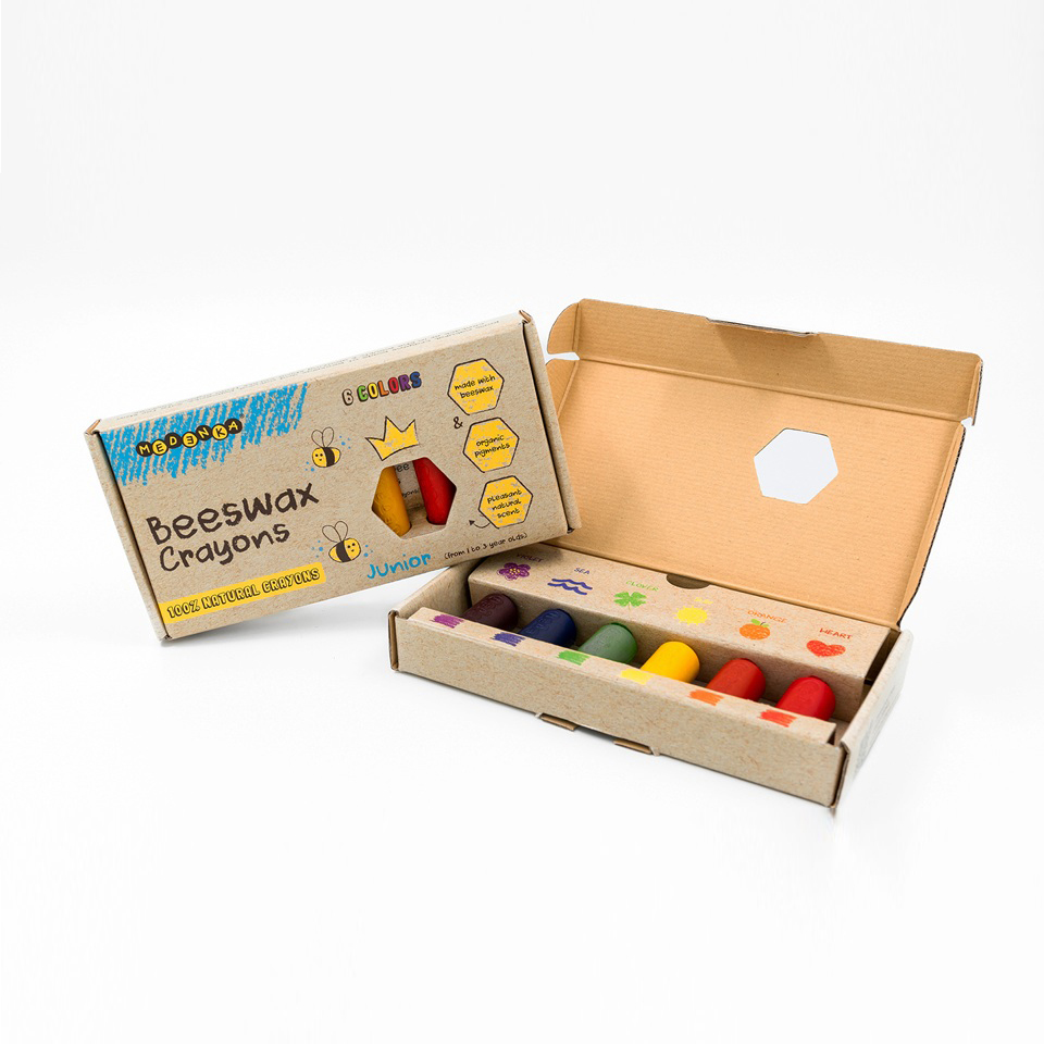 Malstifte Junior aus Bienenwachs