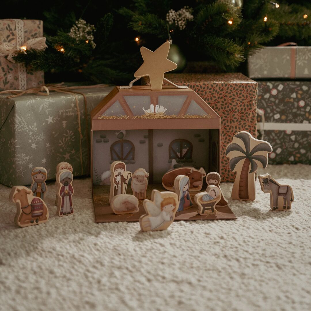 Weihnachtskrippe Spielset