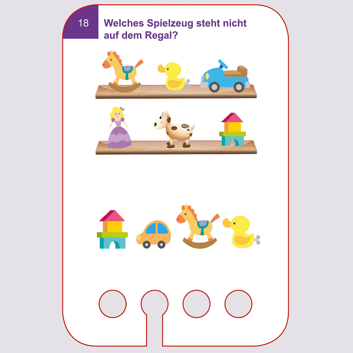 Lochkasten Starterset für 3-Jährige