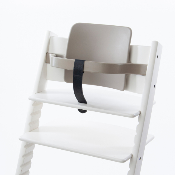 Holzbügel mit Rückenlehne Grau