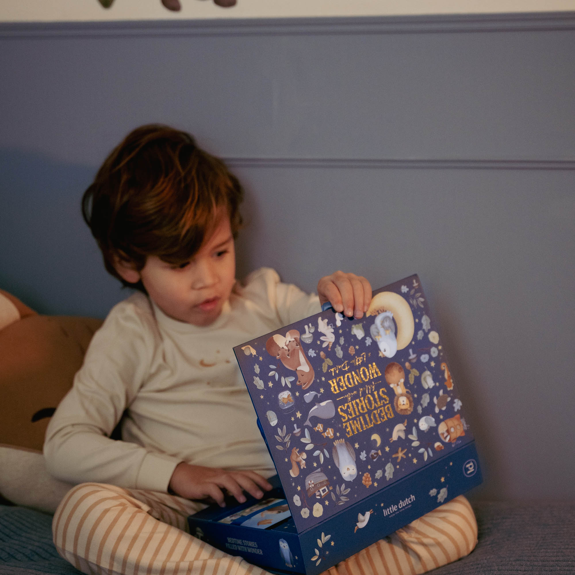 Geschichten Projektor Taschenlampe Blau