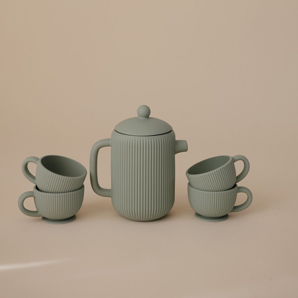 Tee Set Silikon Cambridge Blue