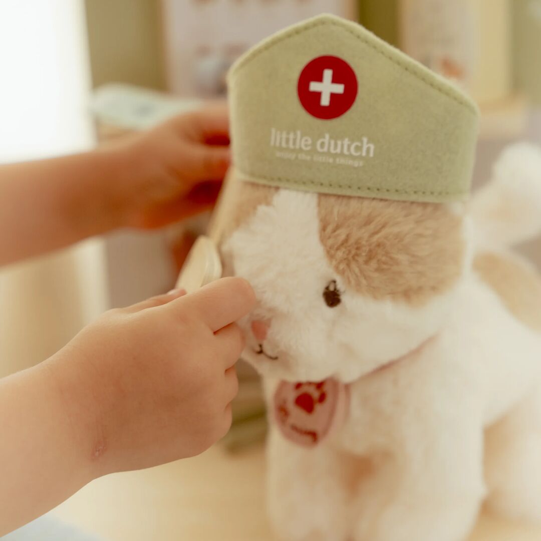 Plüsch Katze Marley in Tasche