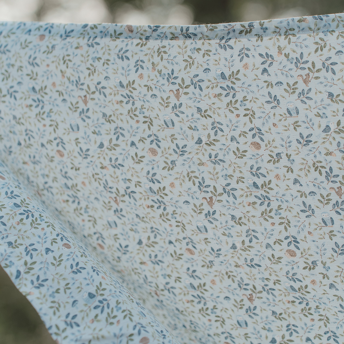 Mulltuch Swaddle Forest Aventure 120x120