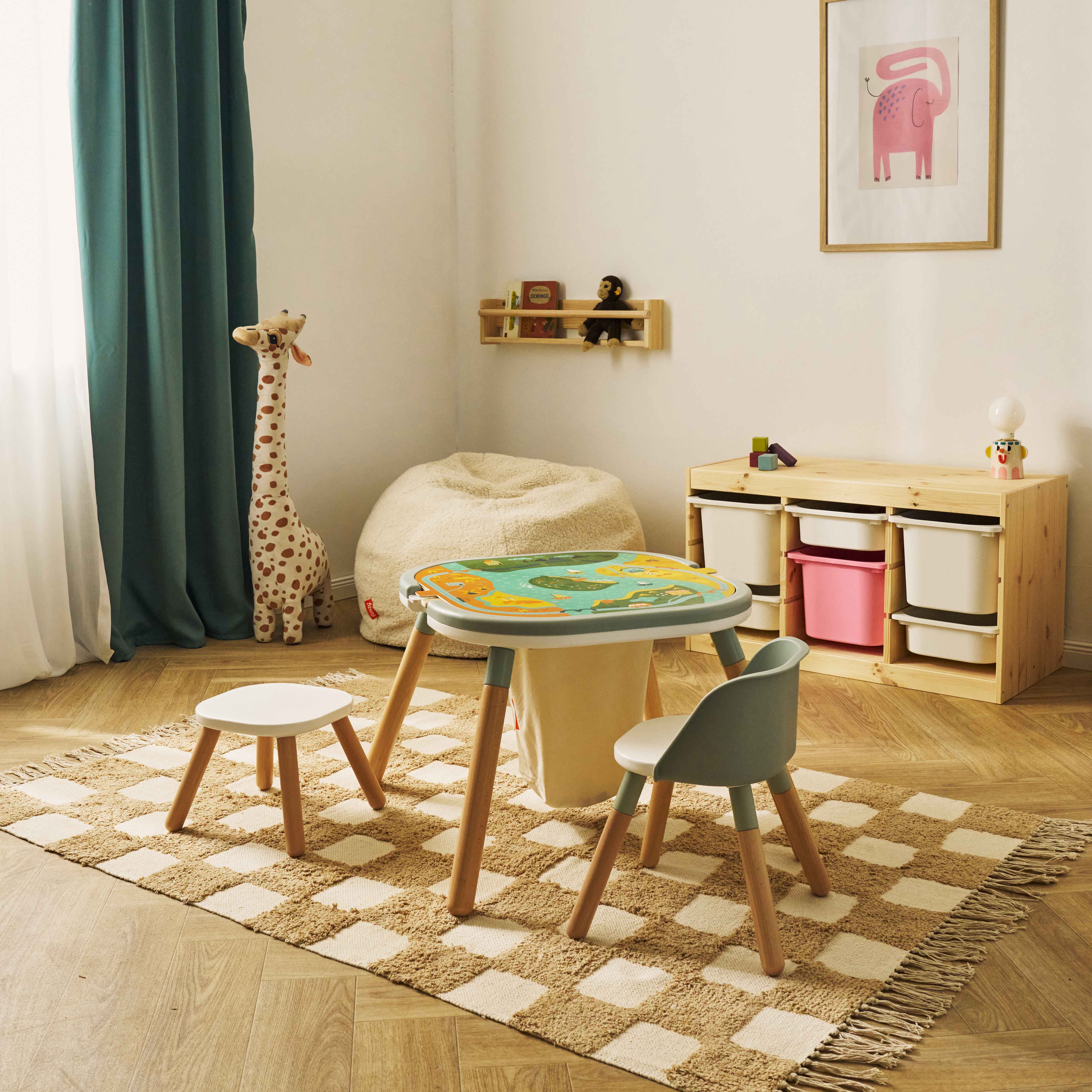 Spieltisch Pastell Grün