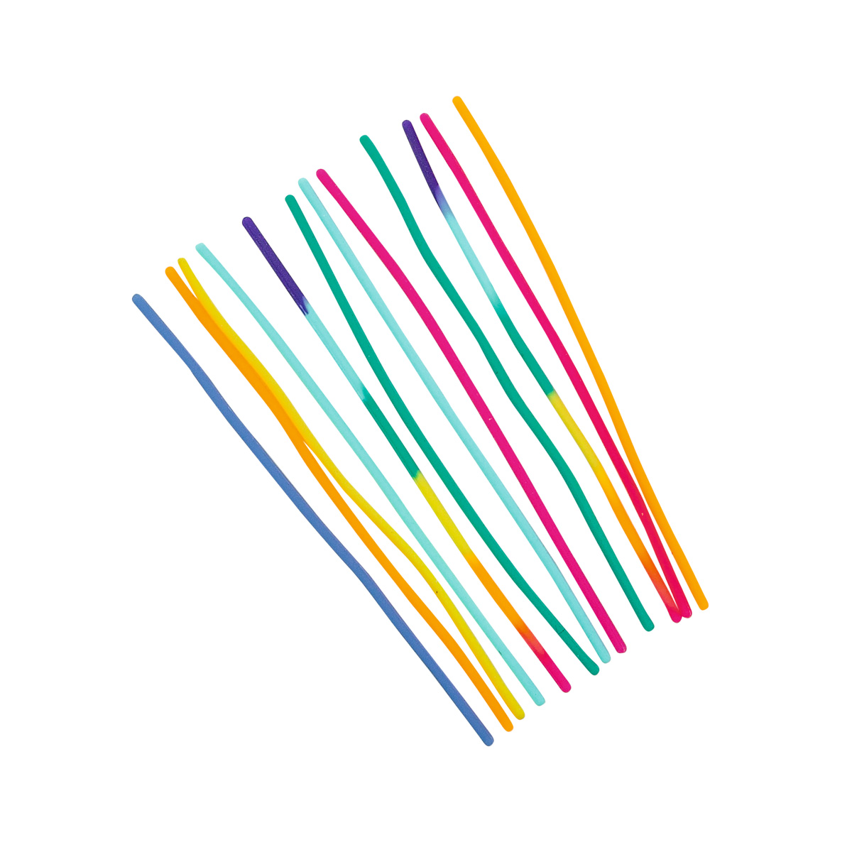 Motorik Stern mit Silikonschnüren