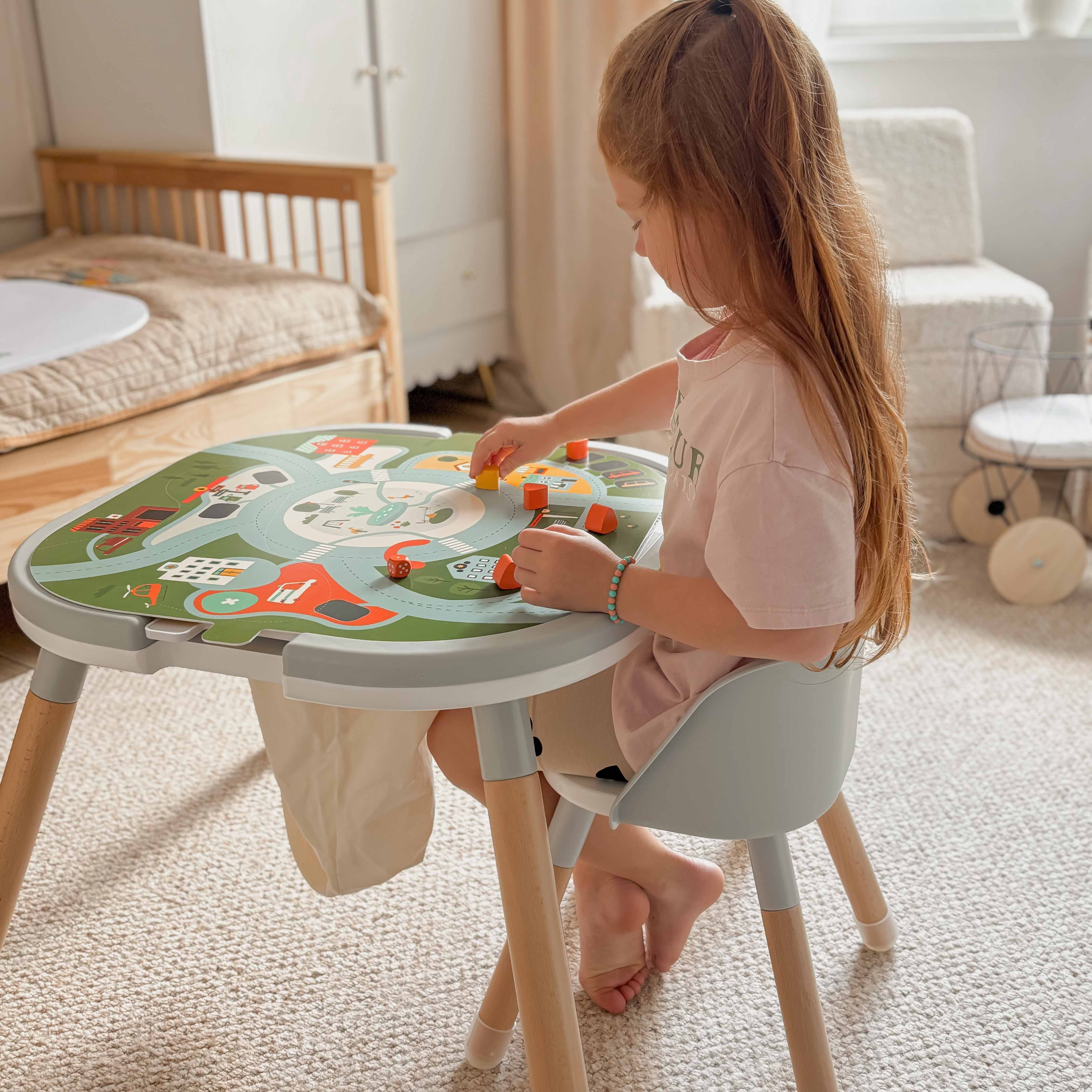 Spieltisch Graphit Grau