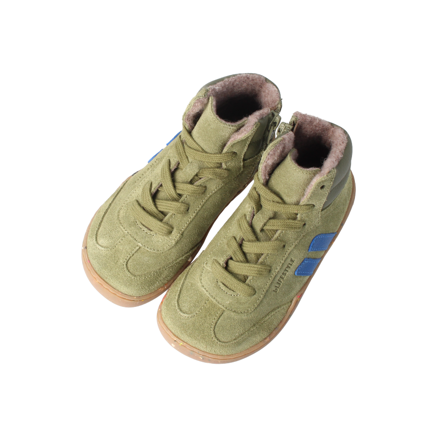 Winterschuh wildbienenSTYLE khaki Wolle