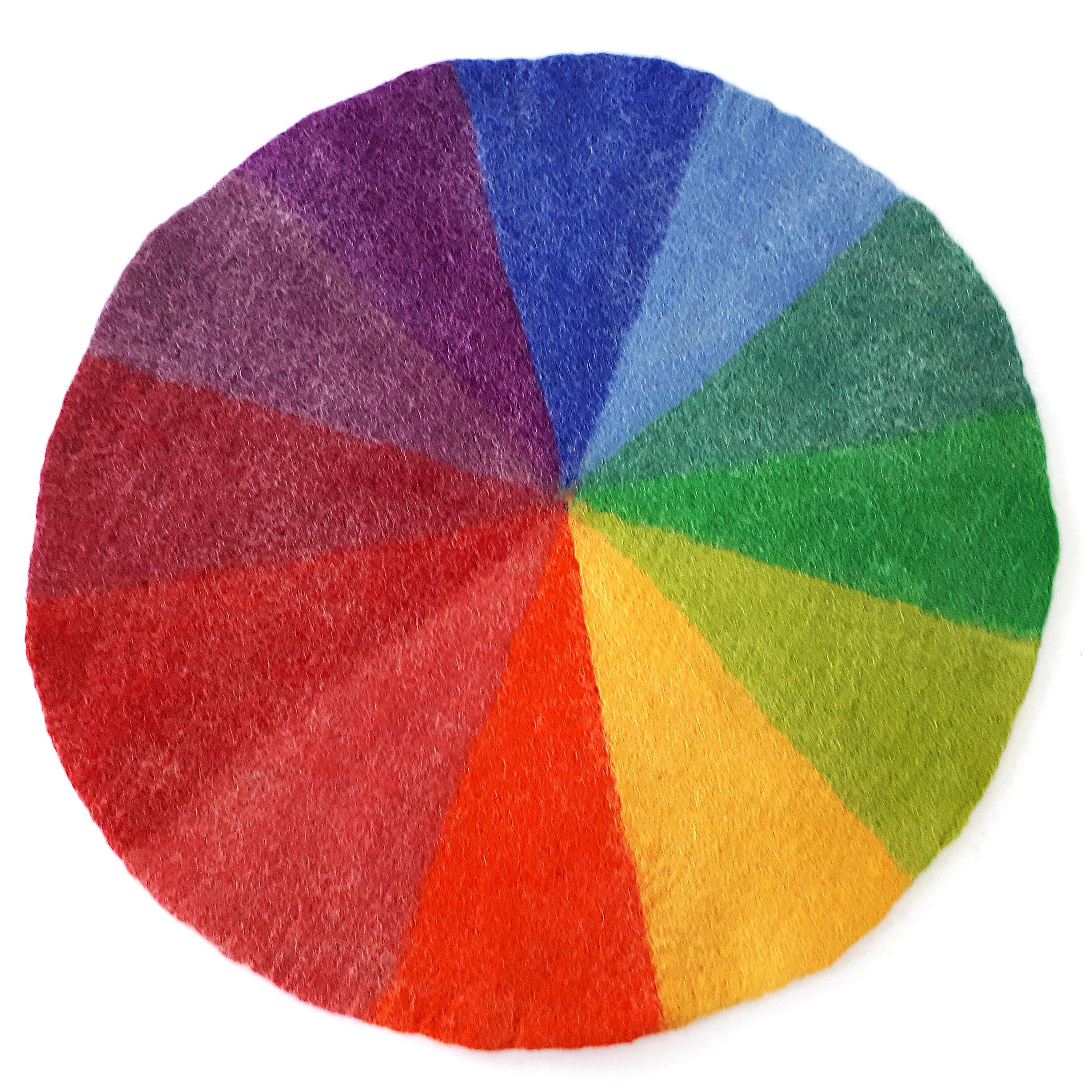 Farbkreis Filz Ø 50cm