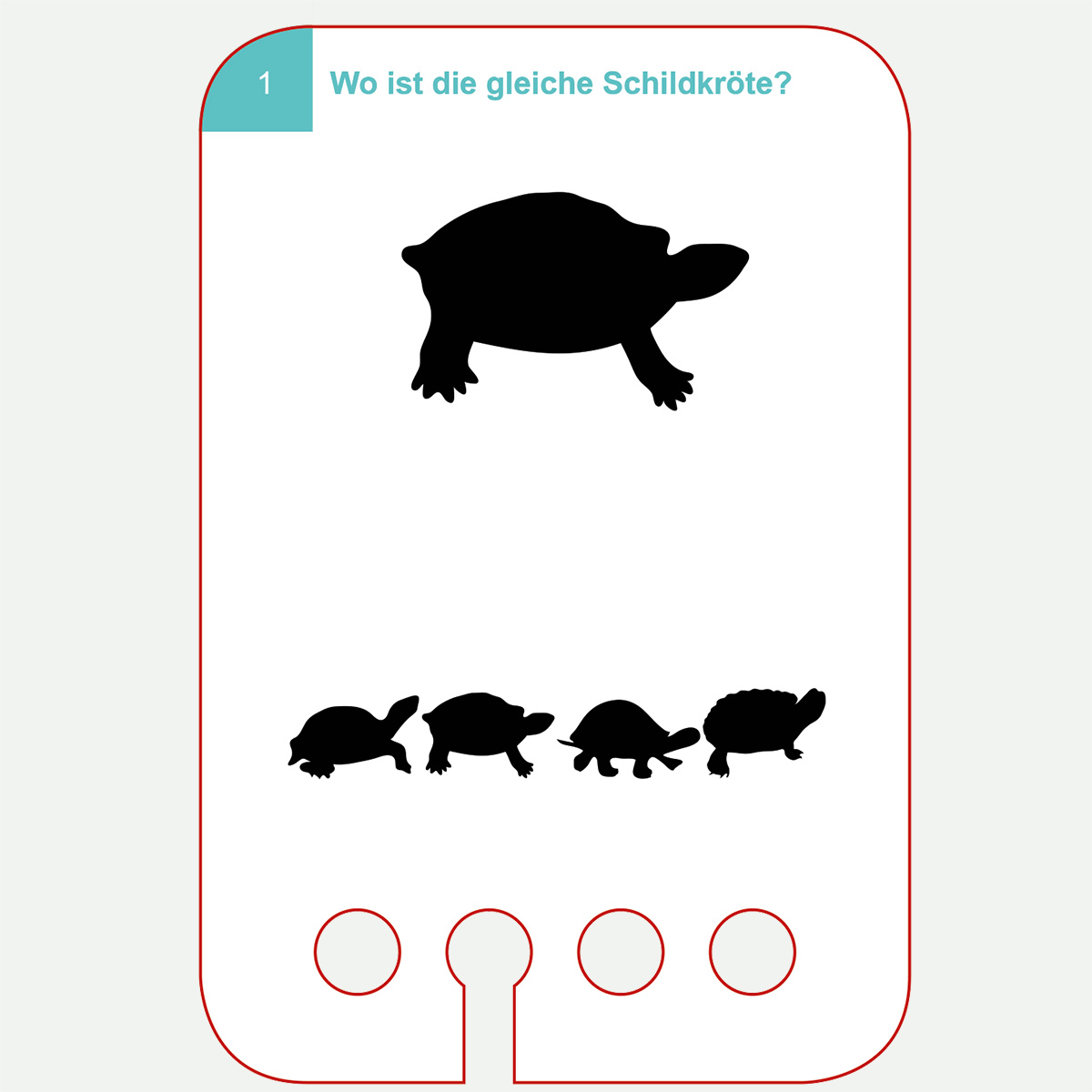 Lochkasten Kartensatz 6+ Zuordnungsspiele