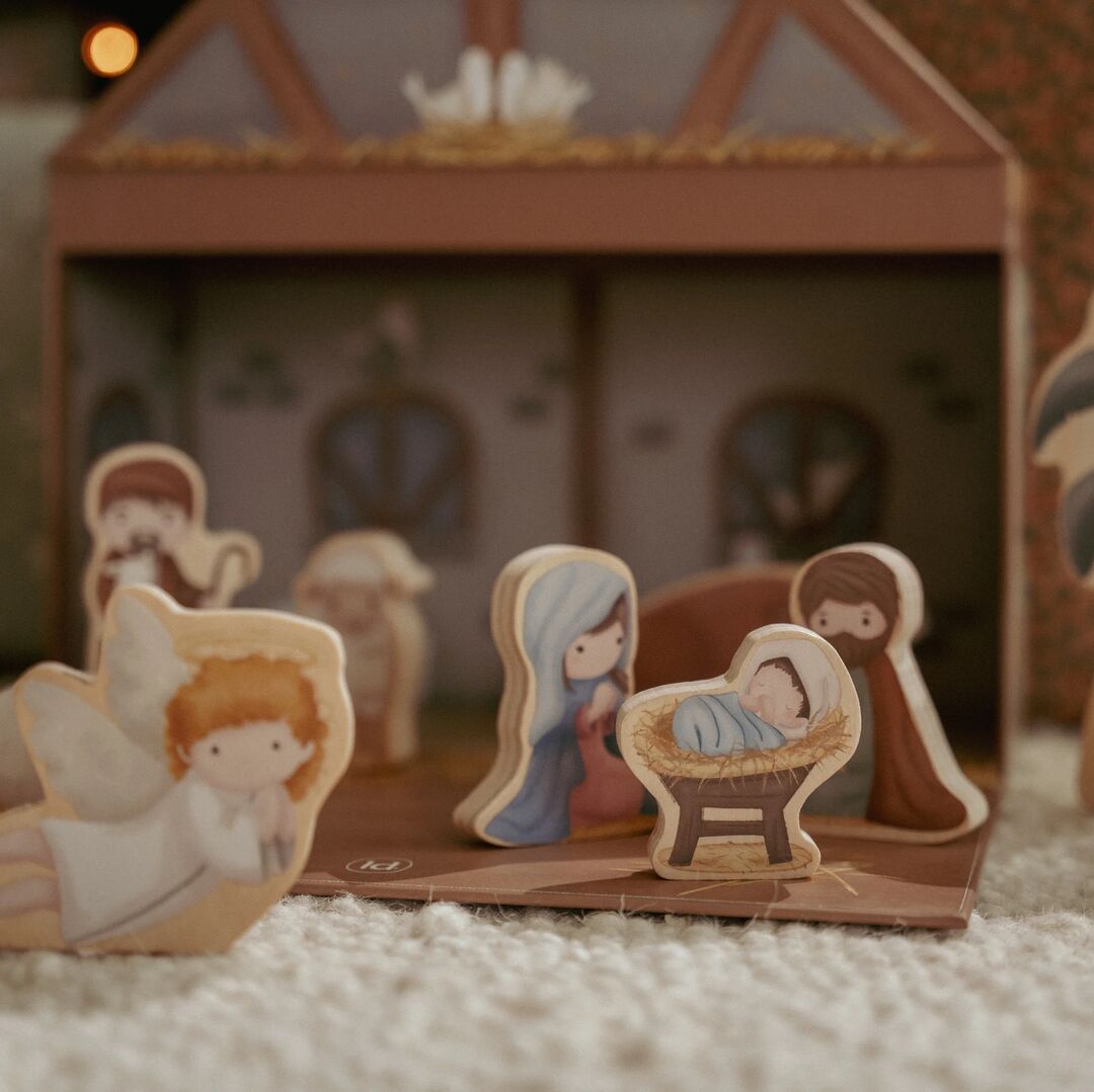 Weihnachtskrippe Spielset