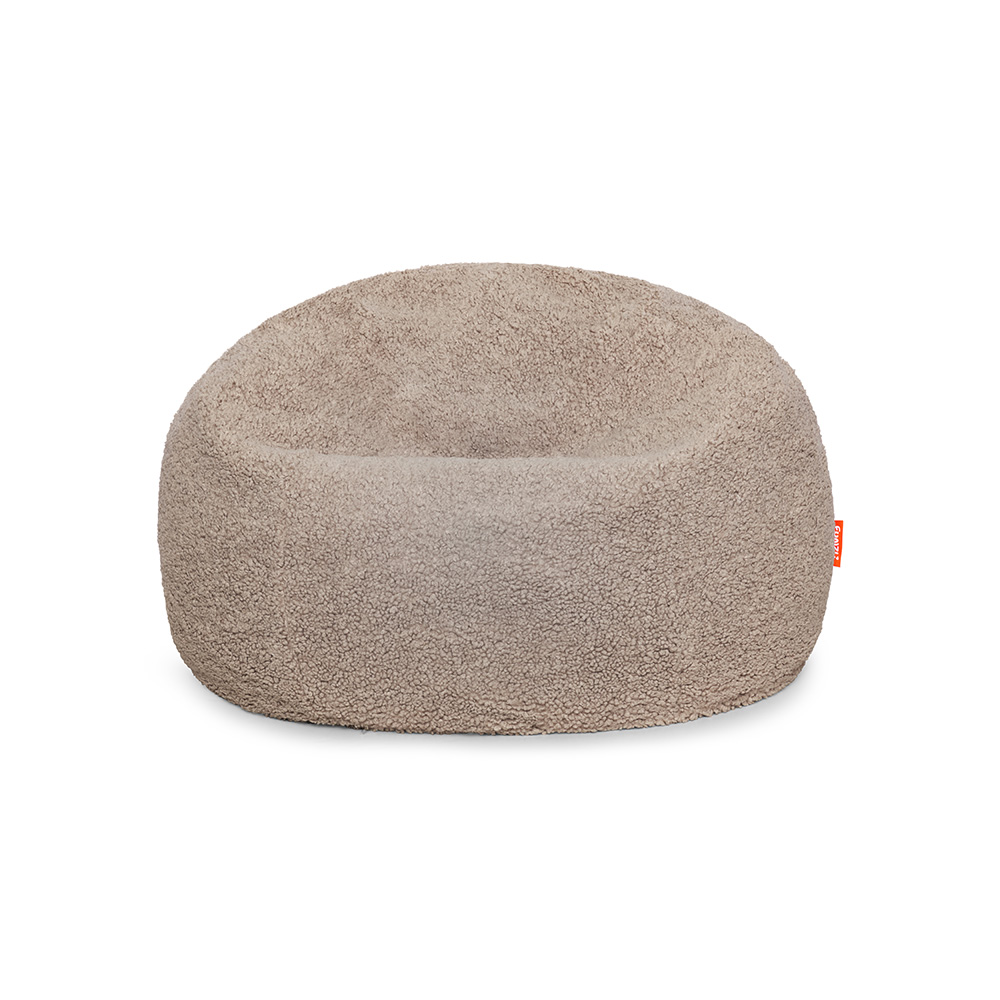 Sitzsack Teddy Haselnuss