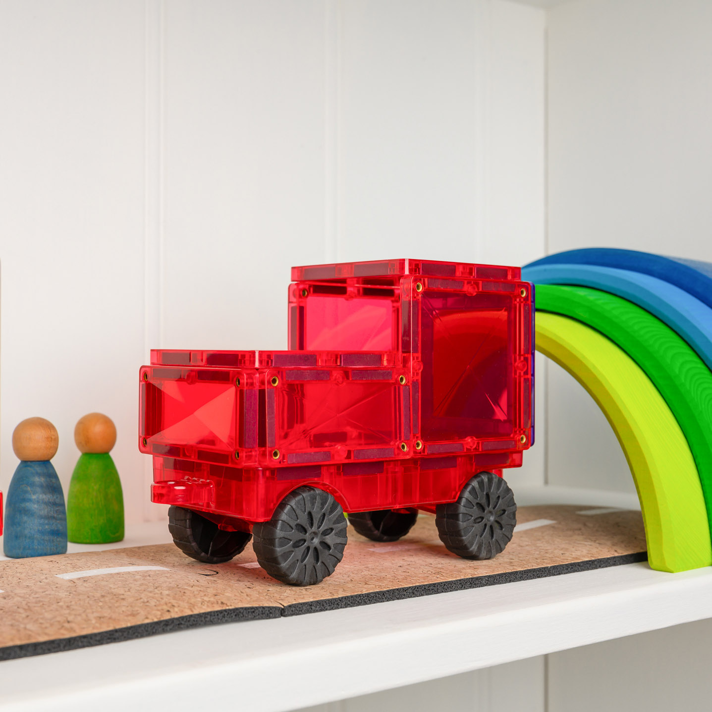 Magnetbausteine Rainbow Motion Pack 24tlg.