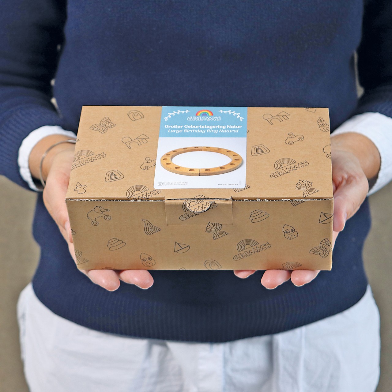 Festtagsring Natur Groß