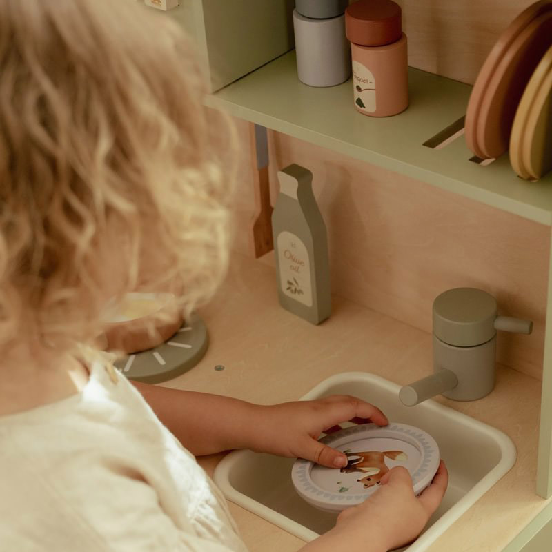 Kinderspielküche Grün