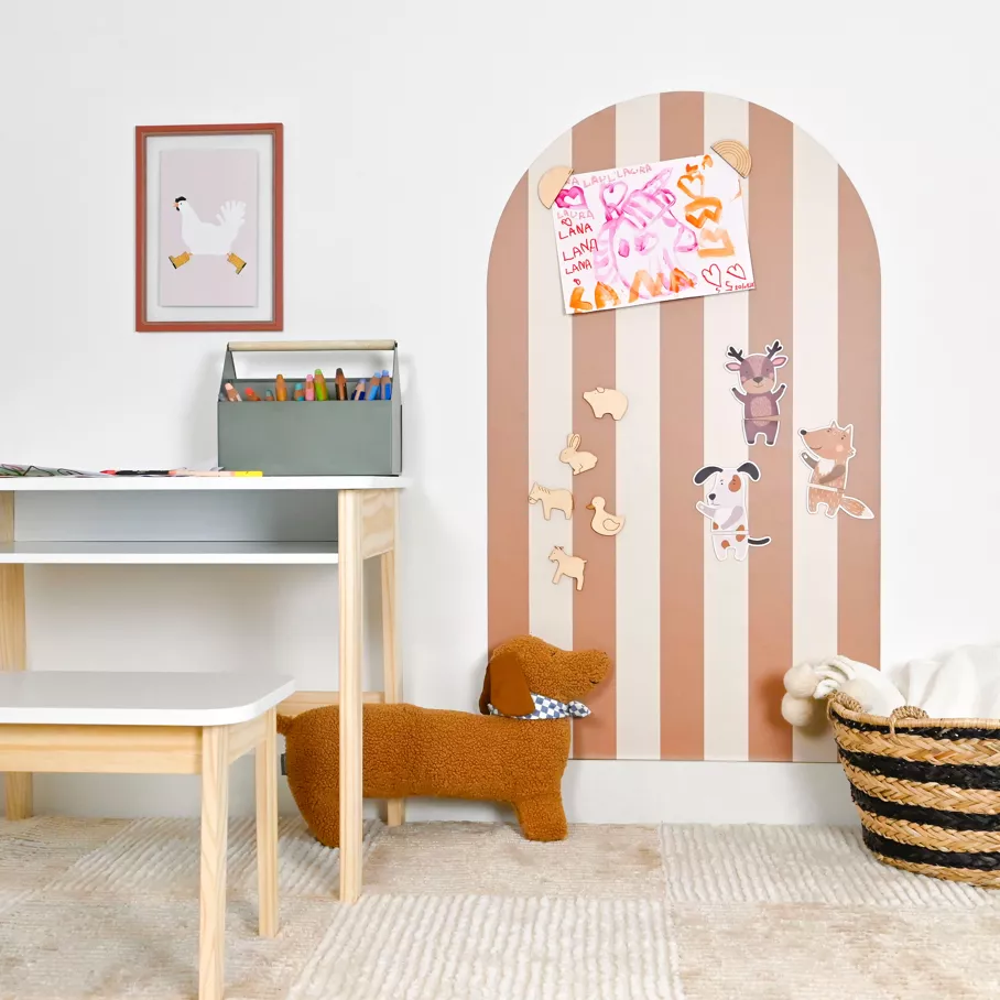 Magnetische Tapete Camel Rundbogen