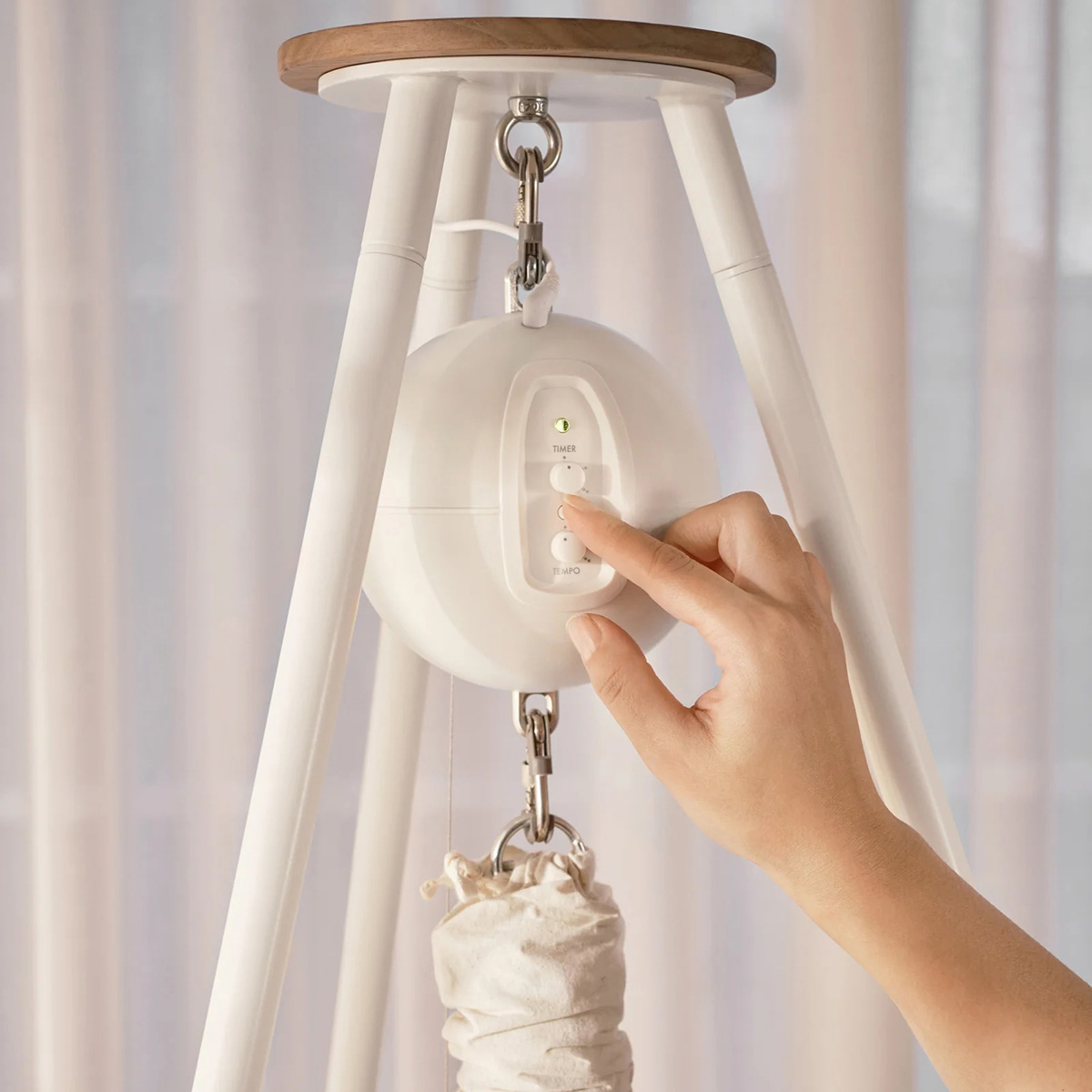 Wiege Set mit Motor Connect & Gestell