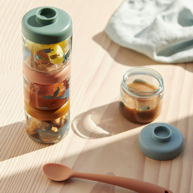 Babynahrungsboxen Dominique Sea creature / Sandy