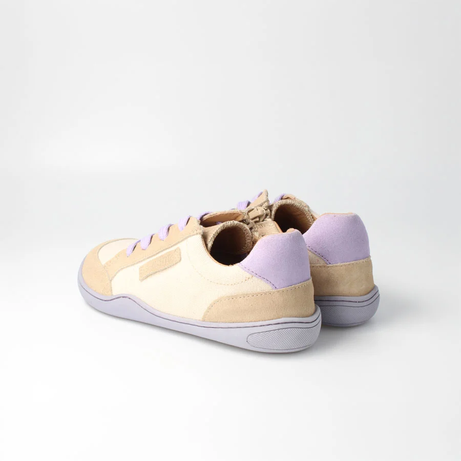 Barfußschuhe kodiakbärSTYLE beige lavendel
