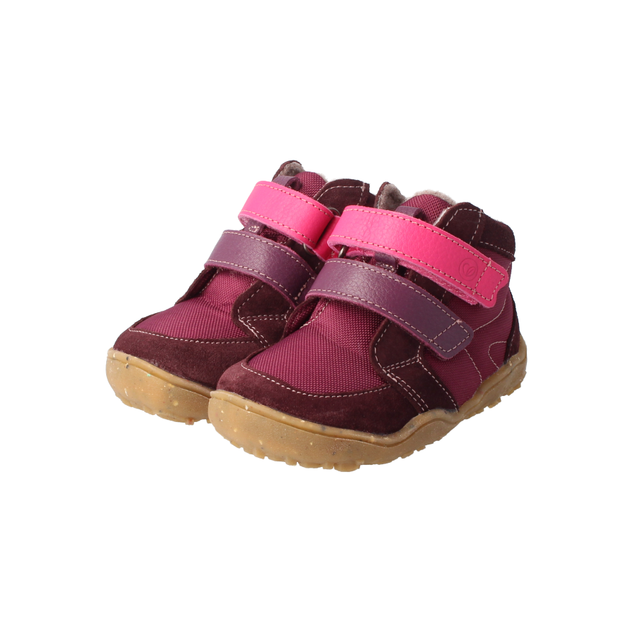 Barfußschuh biberSTYLE TEX pflaume