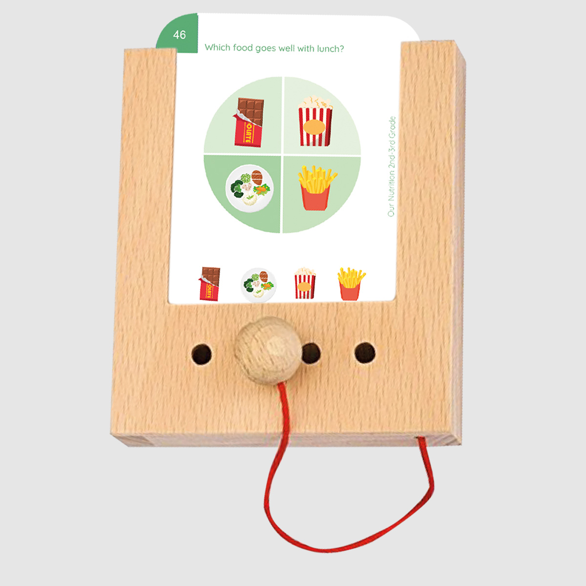 Lochkasten Kartensatz 7+ Unsere Ernährung