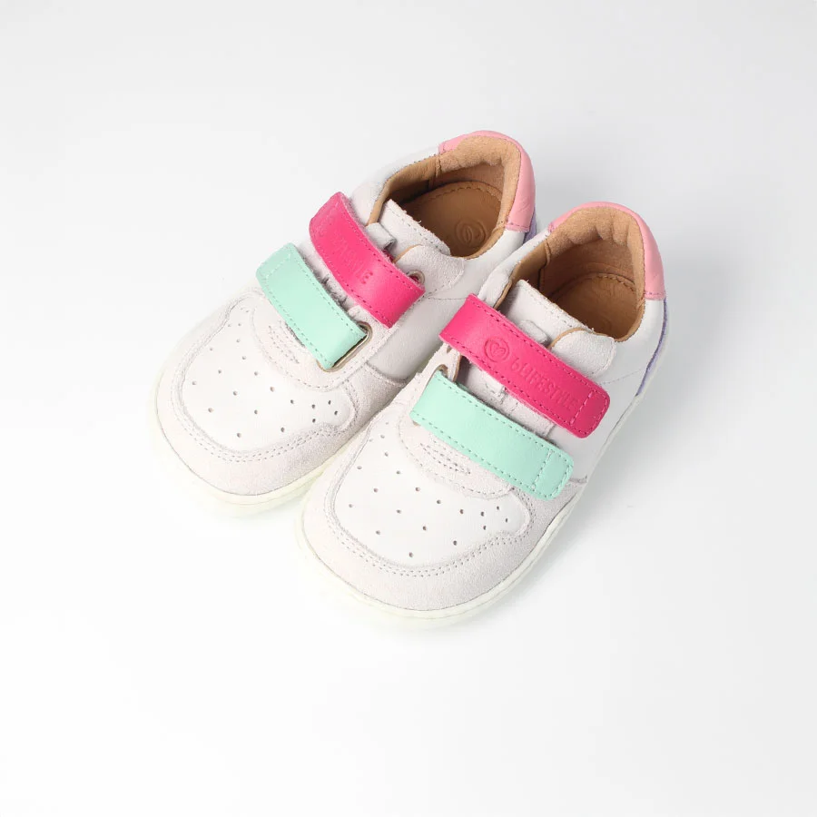 Barfußschuh anurafroschSTYLE weiß minze