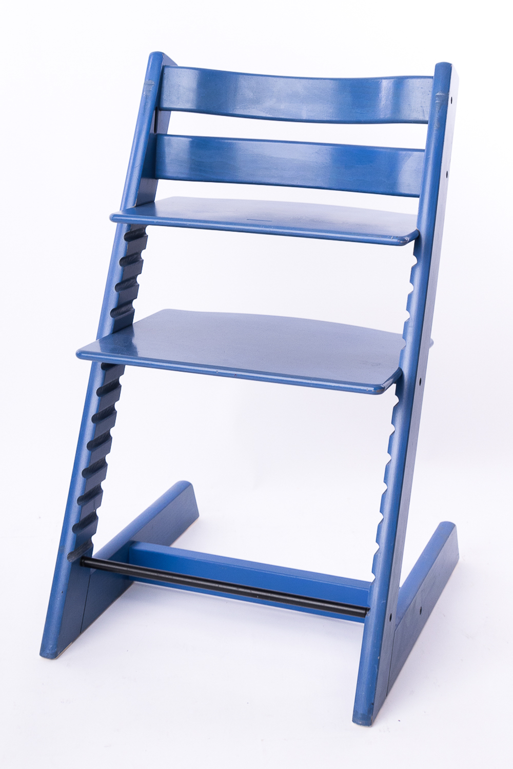 Hochstuhl Mittelblau