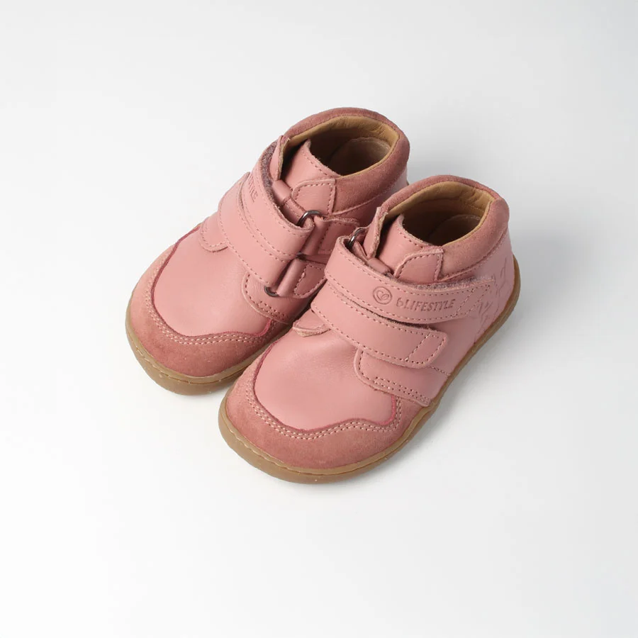 Übergangsschuh waschbärSTYLE altrosa