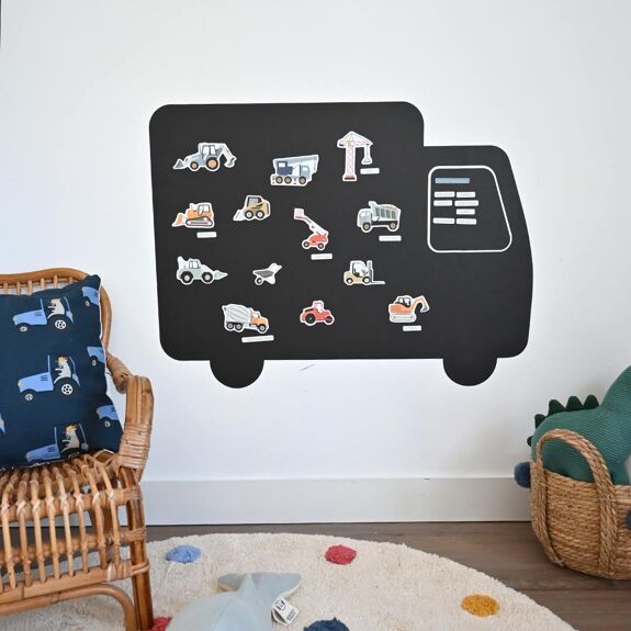 Magnetspiel Baustellenfahrzeuge