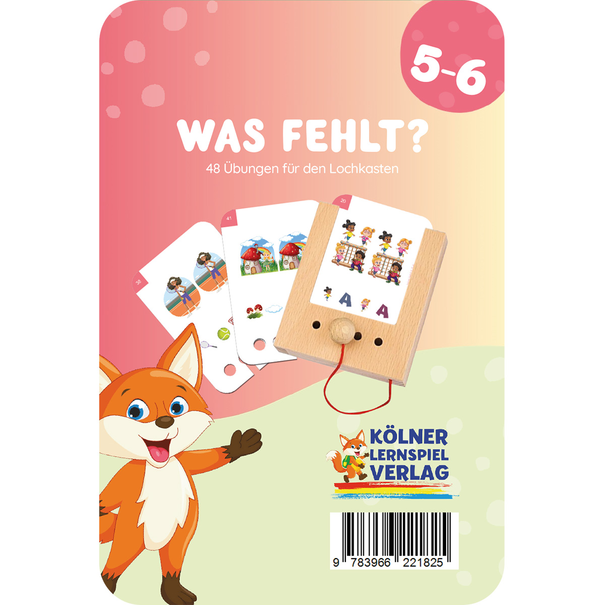 Lochkasten Kartensatz 5-6 Was fehlt?