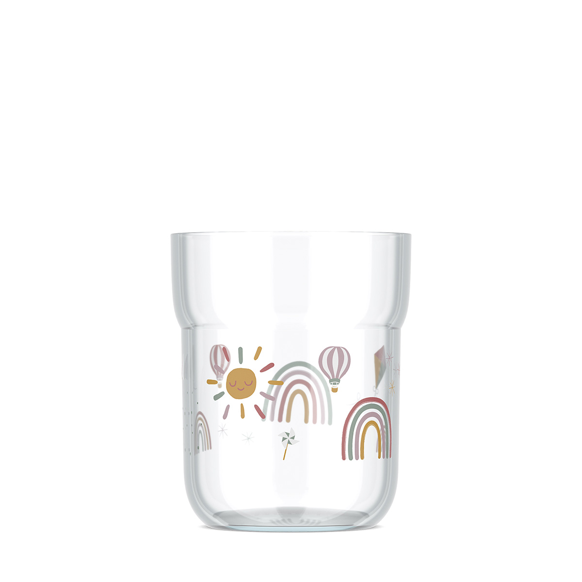 Kinder-Trinkglas Mio 250ml Sunshine & Rainbow