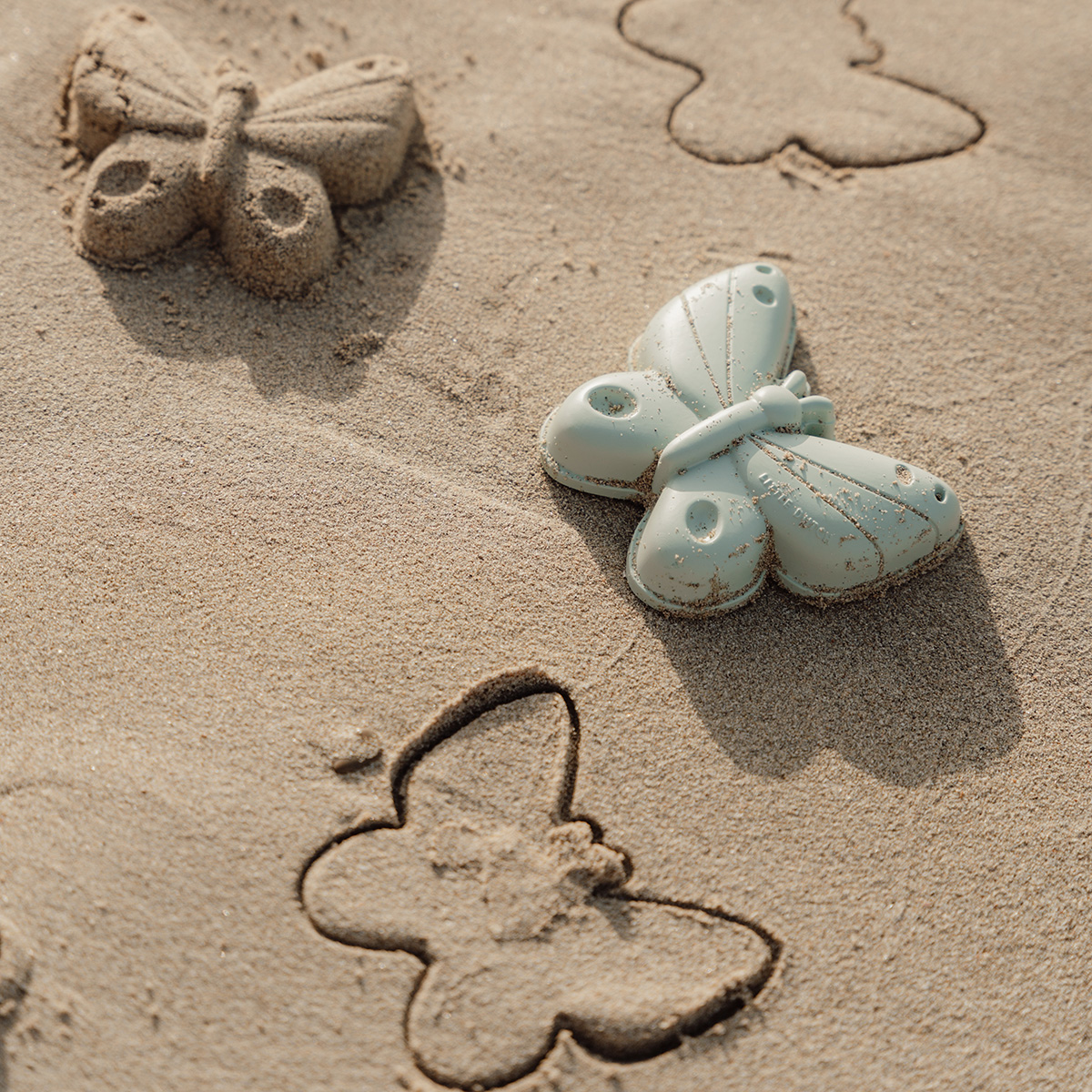 Sandspielzeug Set 3tlg. Flowers and Butterflies