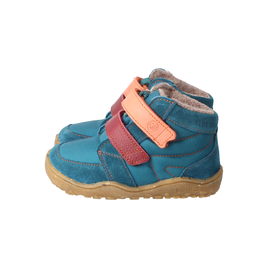Barfußschuh biberSTYLE TEX petrol