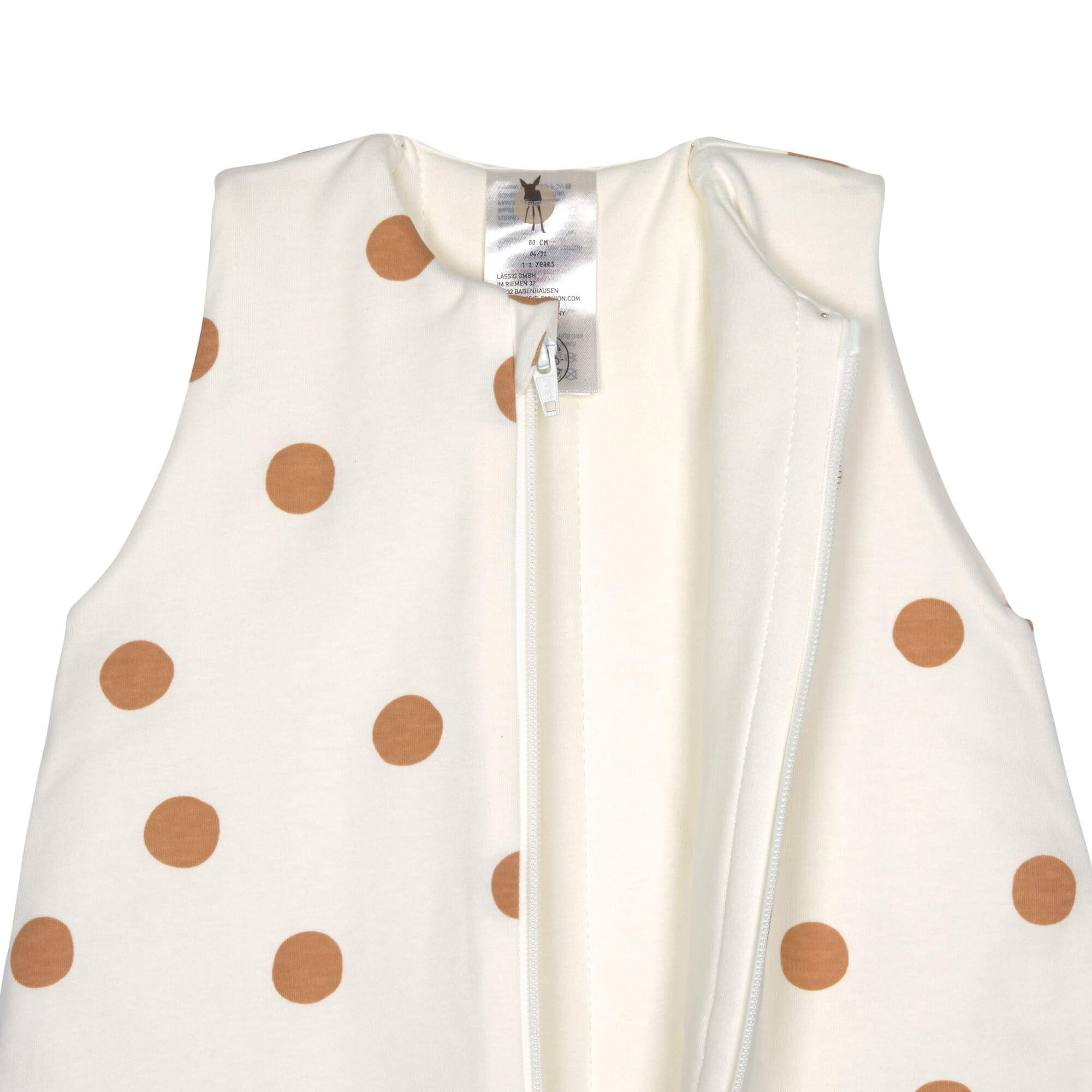Schlafsack Big Dots Milky 2,5 TOG