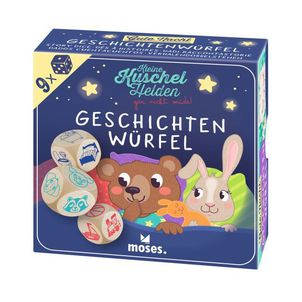 Kleine Kuschelhelden Geschichtenwürfel