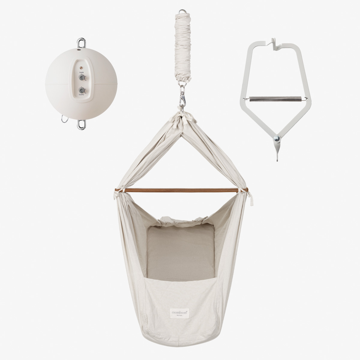 Federwiege Set mit Motor Original & Türklammer